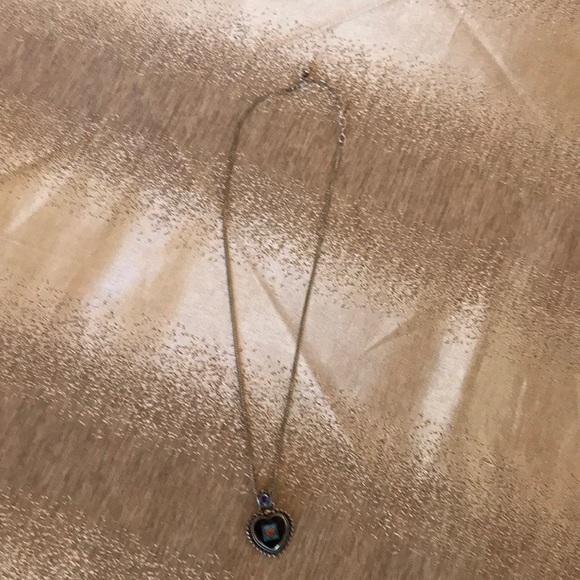 Aldrich Arts Jet, Opal, Sugalite Necklace - Picture 3 of 5